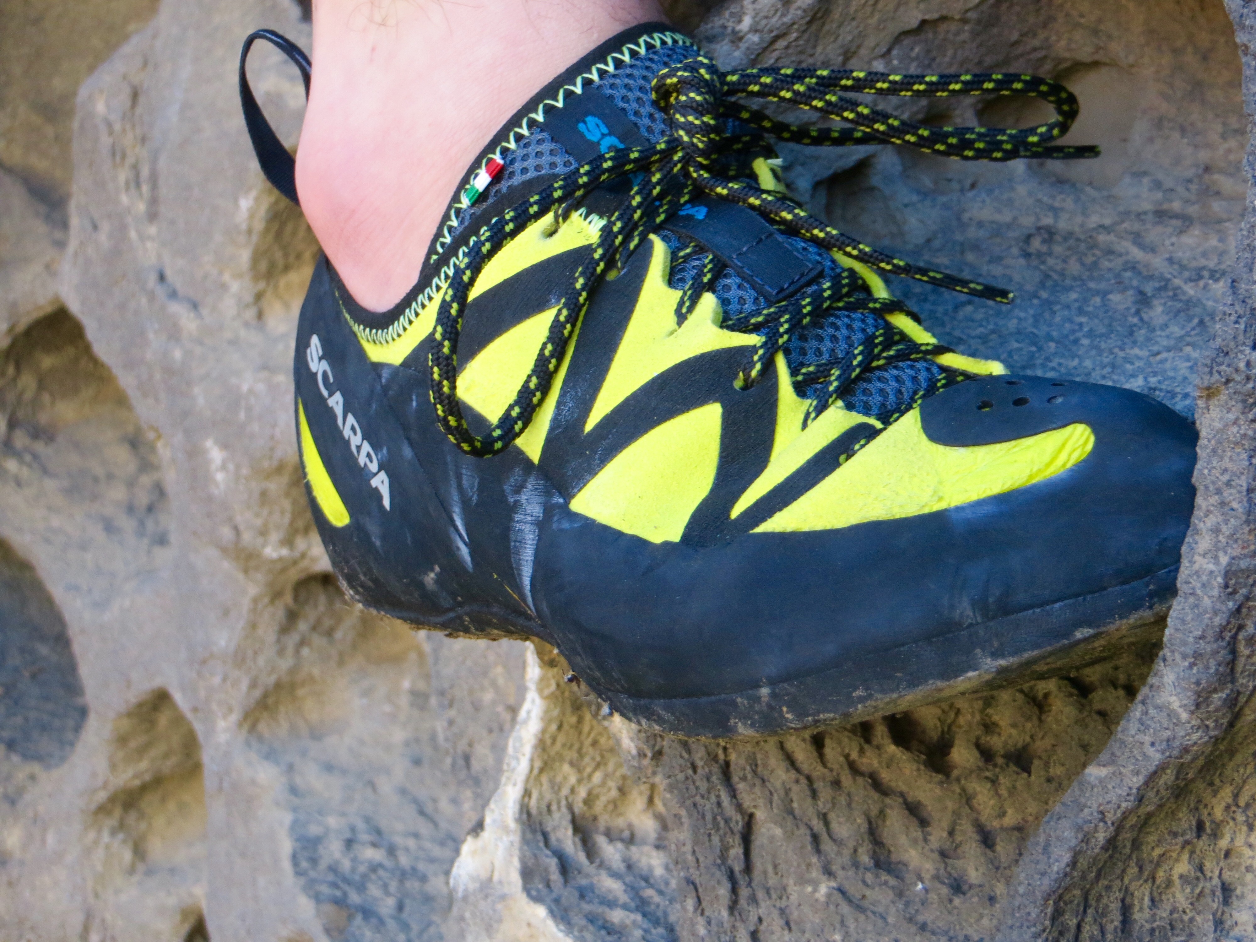 Scarpa Vapor Lace Climbing Shoe Review | Dirtbag Dreams