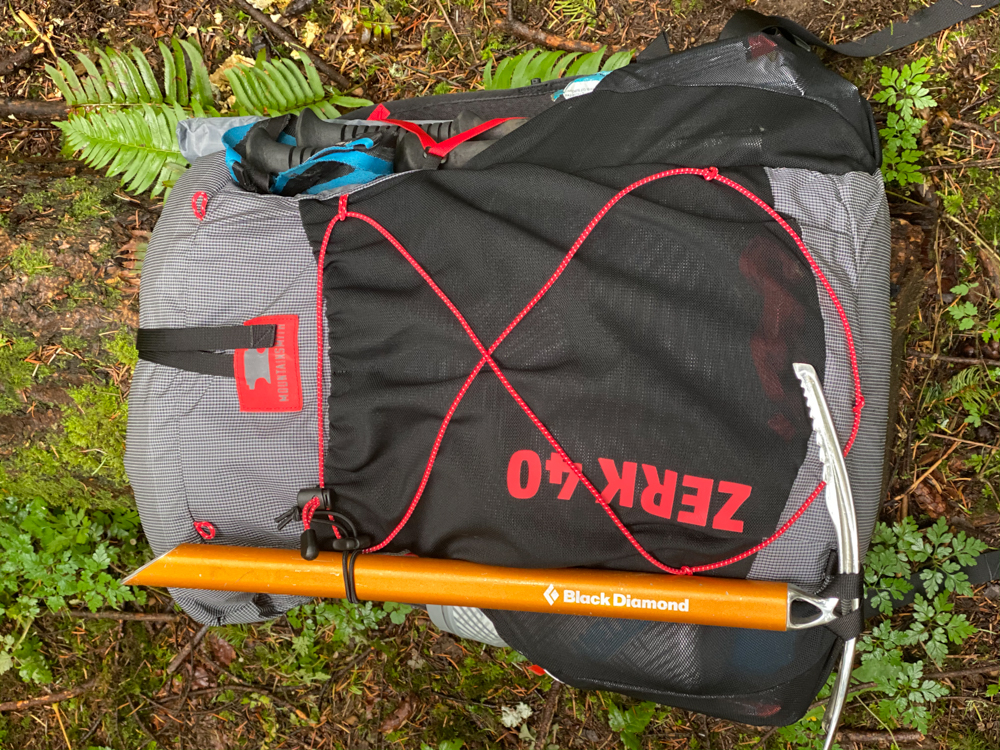 Large front pockets allow for lots of space for snacks and water.