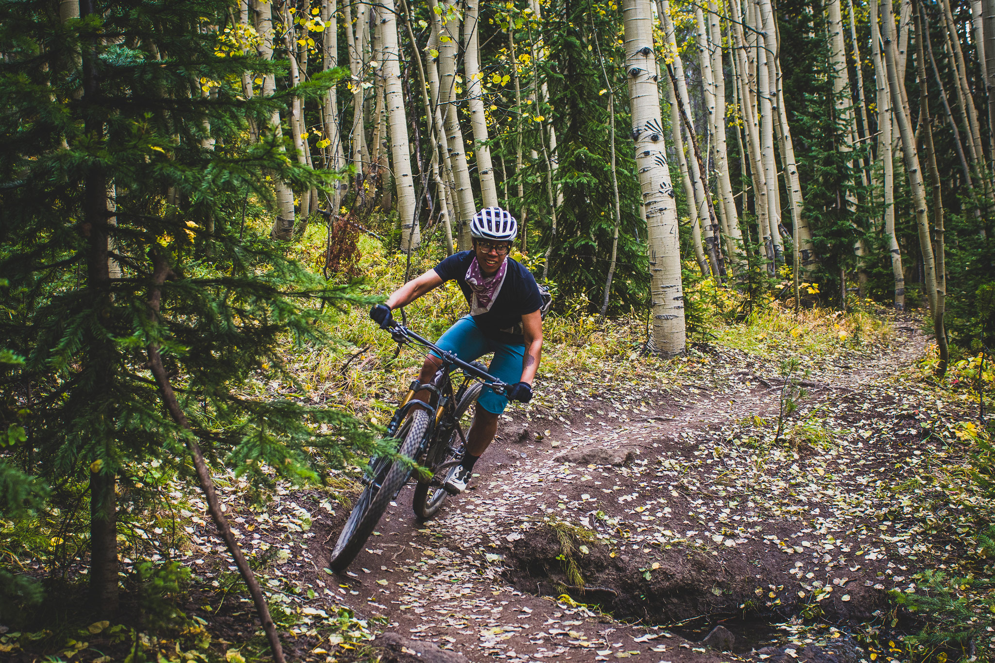 Rachel Olzer - @PedalToThePeople - Mountain Biker BIPOC