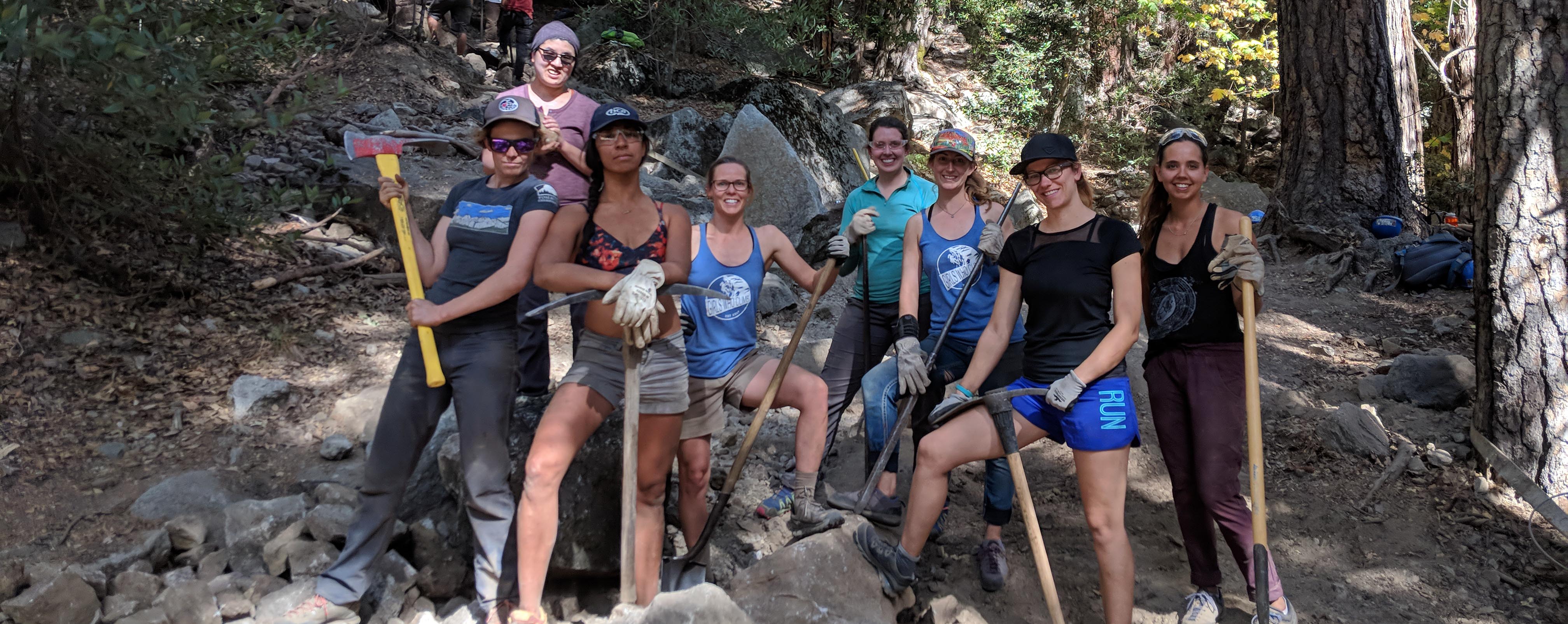 Yosemite Facelift Volunteers Pose