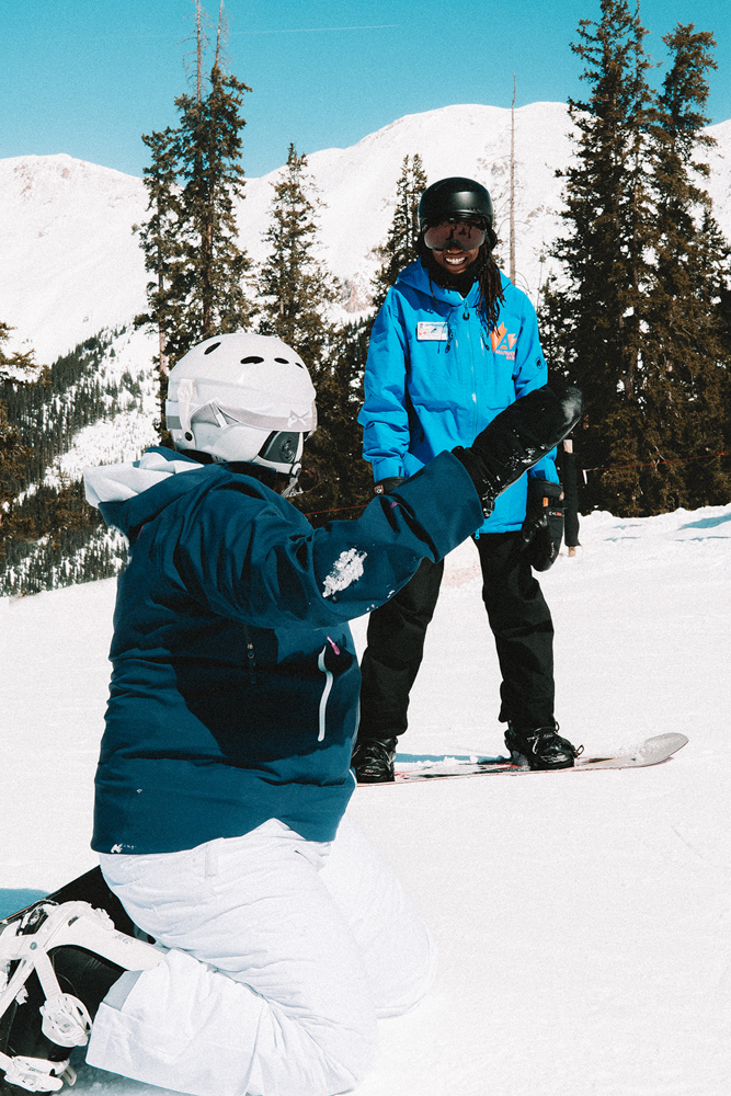 snowboard ski instructor the link