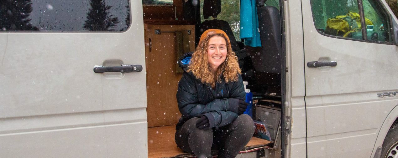 how to camp or vanlife throughout winter the link