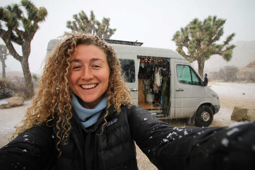 how to camp or vanlife throughout winter the link