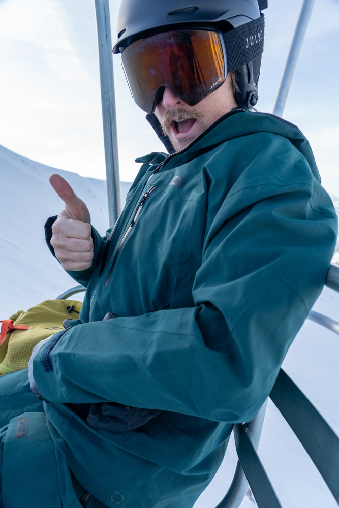 trew-mens cosmic jacket and threwth bib primo the link