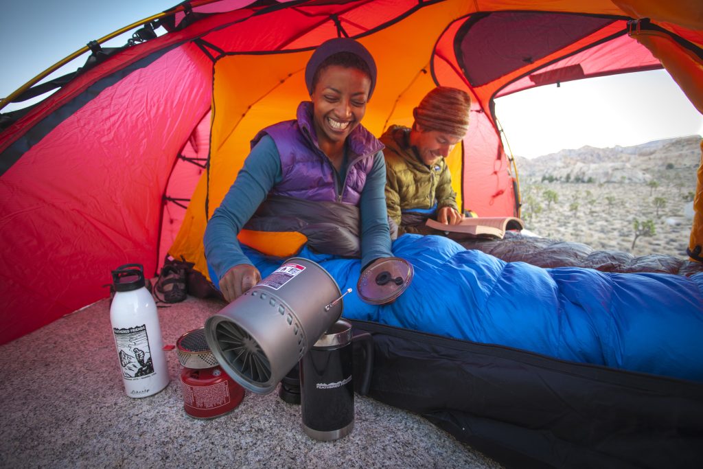 Black-History-Month-Celebrating-Black-Voices-Leaders-Outside-woman-camping